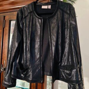 Black Jacket by Chicos.  Size 2.